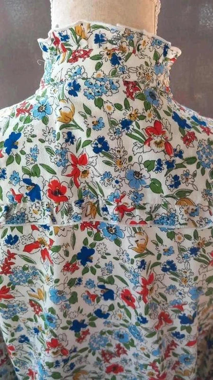 Sublimissime Chemise Mango Neuve - Style Rétro taille xs