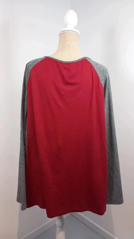 Tunique Neuve 5XL (54/56) - Manches Raglan Bicolore - Style Décontracté