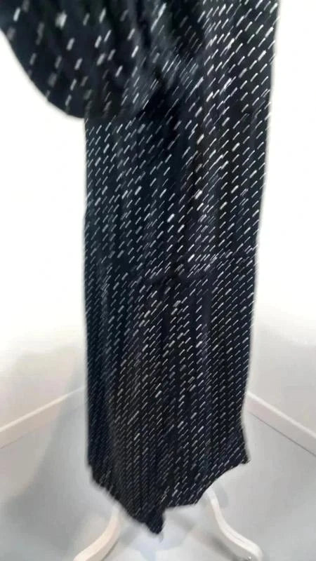 Robe/Tunique Noire "Étoiles" - Bonprix - T. 54
