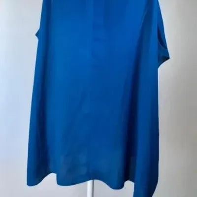 New Look Tunic – Royal Blue – Lace & Voile – Sleeveless – Bohemian Chic Style