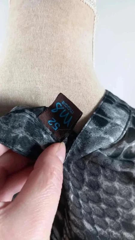 Chemise Fluide Imprimé Python - M&S Mode - Taille 52/54