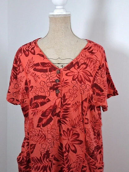 NEW COLINE Floral Midi Dress – Bohemian Style Criss-Cross Back – Size L