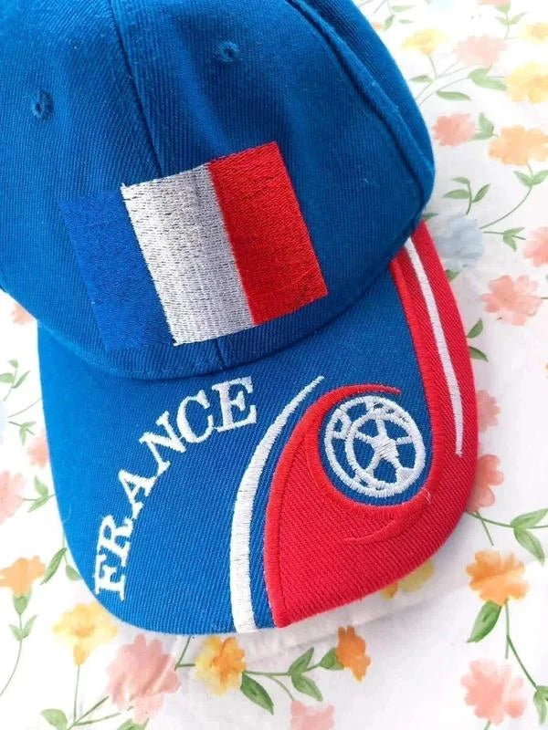 Casquette Supporteur "France" Allez les Bleus !