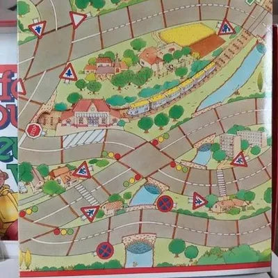 Vintage Nathan Educational Game – Red Light, Green Light – 1987 – Complete