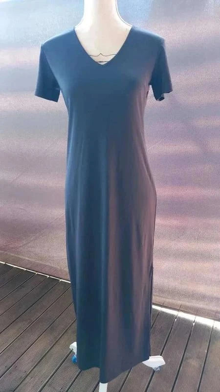 Robe Longue Grise Women Collection – Silhouette Élancée taille 34/36