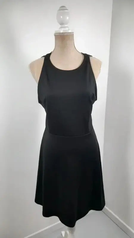Fb Sister Black Skater Dress – Original Crossover Back – Size S