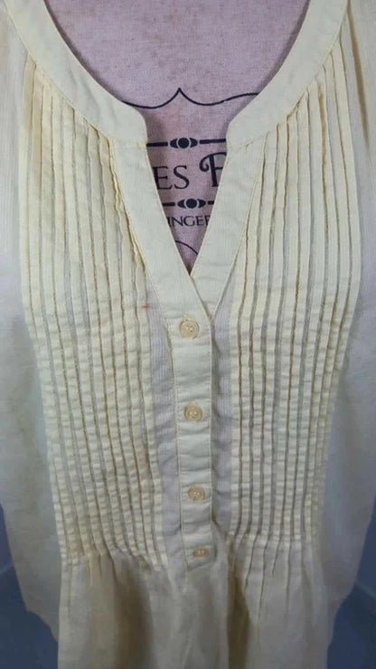 Tunique Scottage Jaune 100% Coton - Taille 6 (XXL/48)