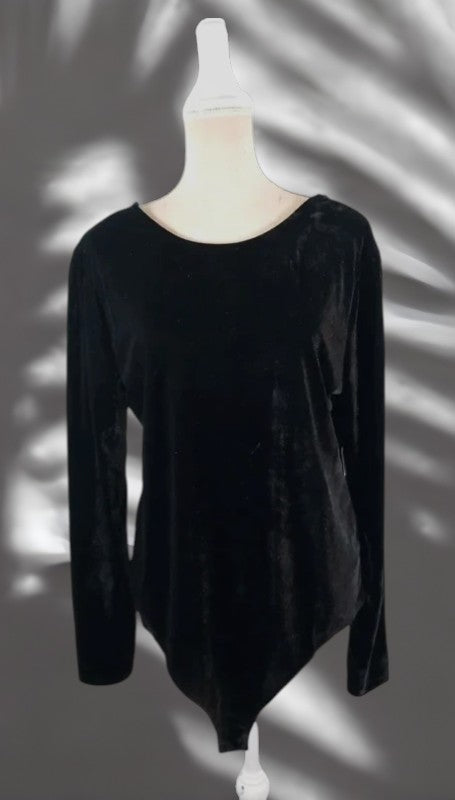 Body en Velours Noir Kiabi - Neuf - Taille 46/48