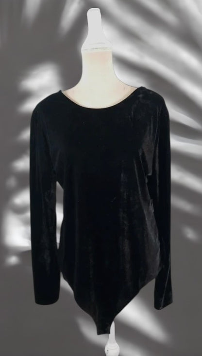 Body en Velours Noir Kiabi - Neuf - Taille 46/48