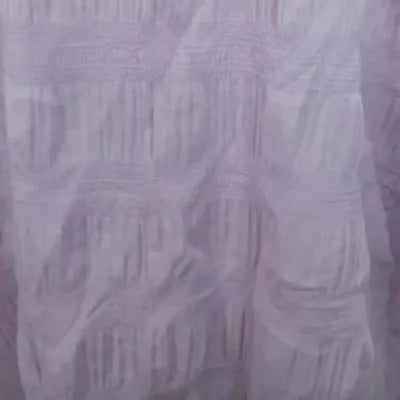 Chemisette Cache-Cœur Lilas Manches Volants – Grande Taille 5XL – Neuve