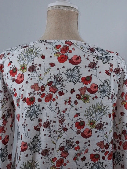 Blouse fluide fleurie Bréal – Excellent état – Taille 38