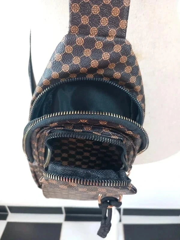 Petit sac style banane multi poche