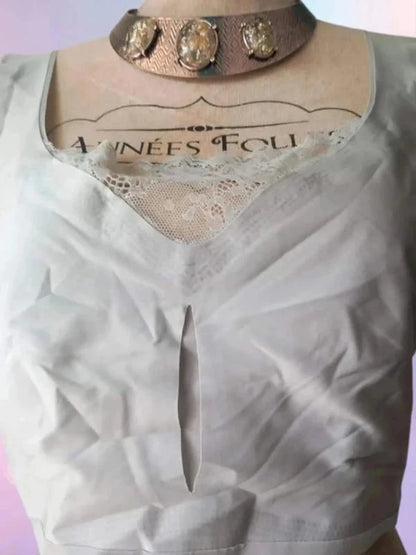 Brassière grise en taille 6XL.