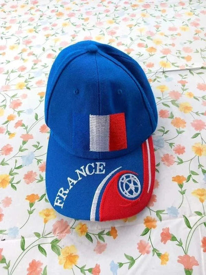 Casquette Supporteur "France" Allez les Bleus !