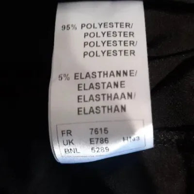Robe de Soirée Noire Damart Chic - Neuve - Taille 42 (Extensible)