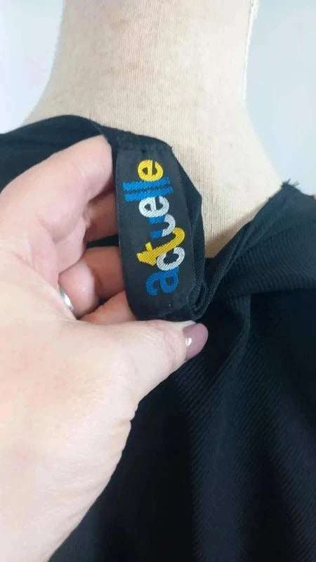 Pull Tunique Vintage Actuelle- T. 54 - Neuf (sans étiquette) - Foulard Chaines