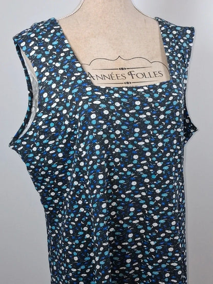 Robe jersey légère fleurie Blancheporte 54 – État Neuf
