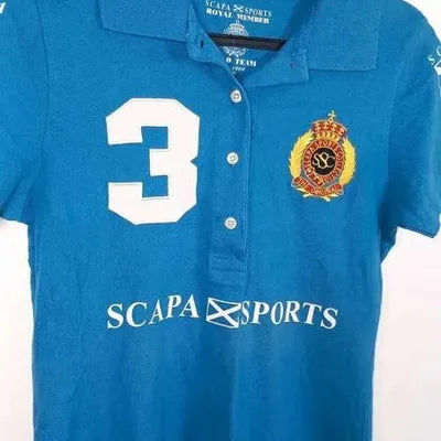 Polo Scapa Sport "Royal Member" Bleu Roi – Taille S – Très Bon État