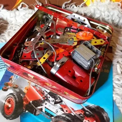 Meccano Multimodels 7550 – Pièces de Construction Vintage – Lot Incomplet