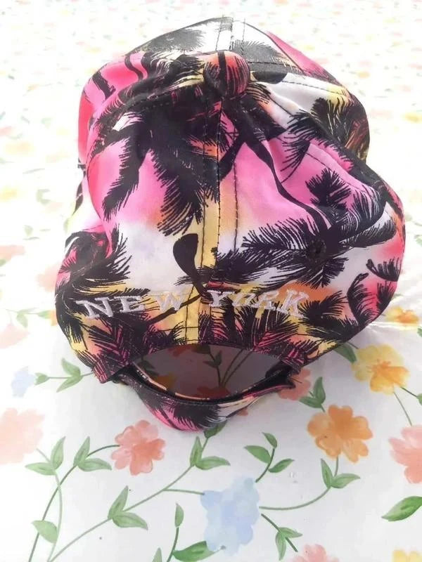 Casquette NY "Tropical Sunset" Style Californien