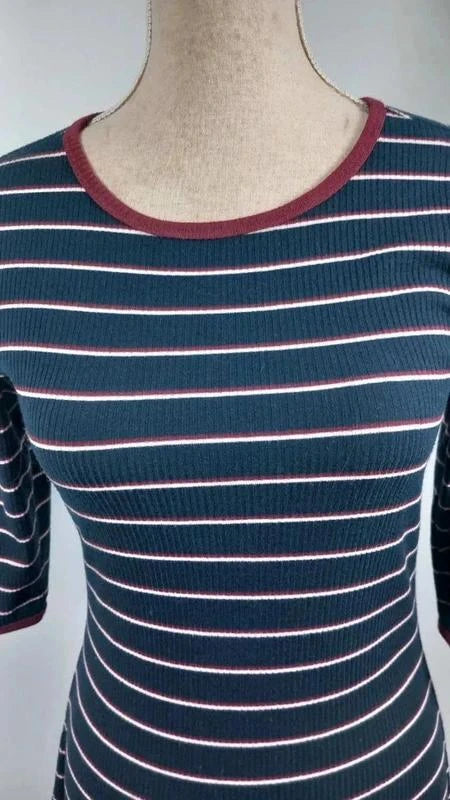 KIABI Blue and Red Sailor Dress – Size S