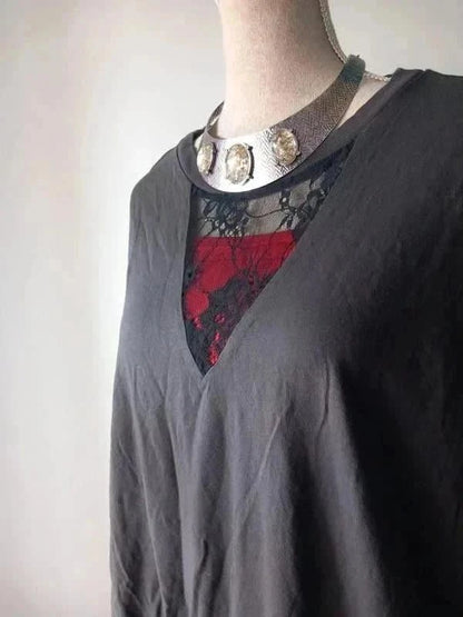 body gris et dentelle de chez Asos