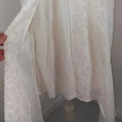 Sublime Tunique Asymétrique - Écru - Taille 6 (54 et +)