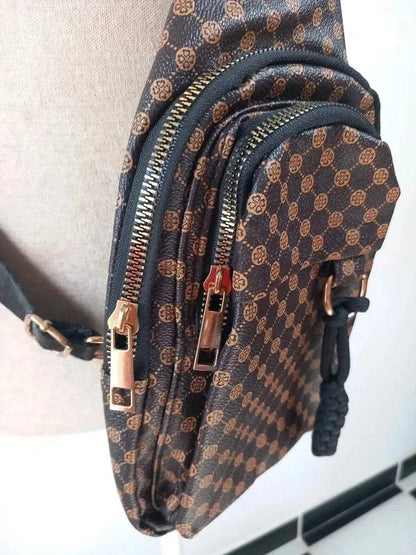 Petit sac style banane multi poche