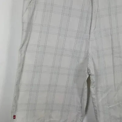 Quiksilver "Relaxed Fit" Plaid Shorts – Size M