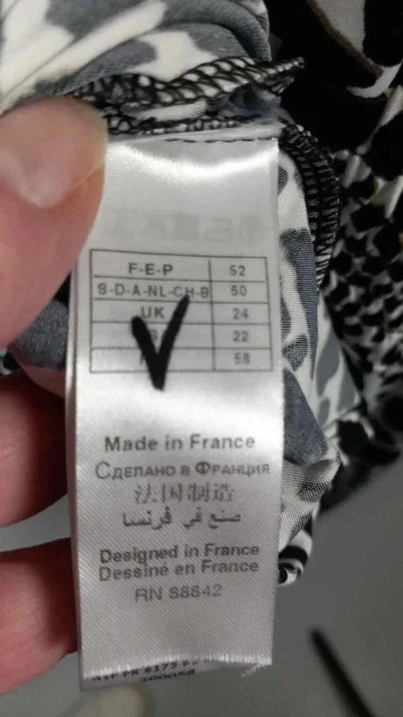 Robe Fluide Imprimé Animalier - DAXON - Taille 52/54/56
