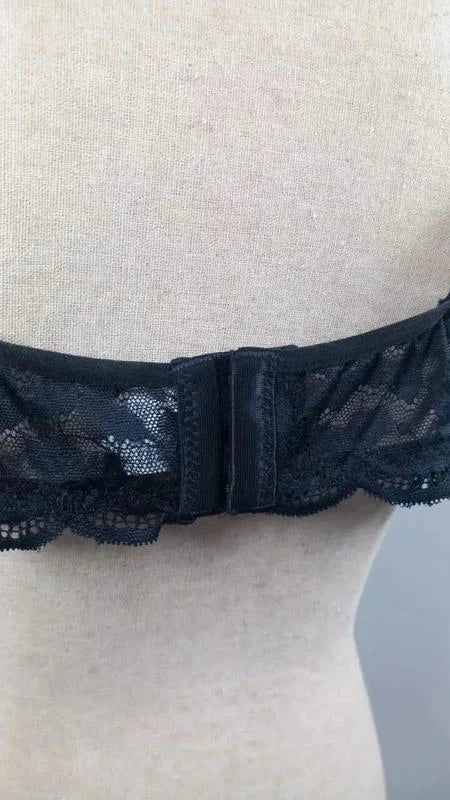 Magnifique Soutien-Gorge Dentelle Noir - Taille 4XL (Neuf)