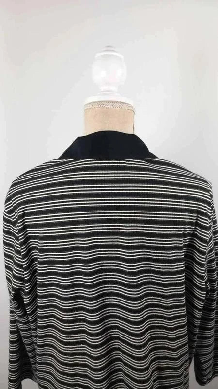 Pull Marinière Chic à Détails Dorés – NEUF – Taille 6 (Grande Taille 48/50)