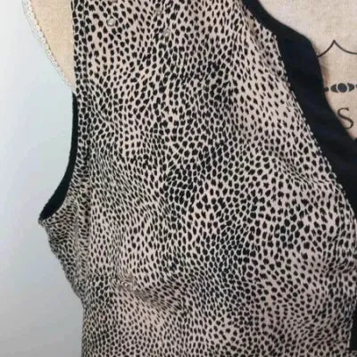 Tunique Longue Jacqueline Riu – Imprimé Animalier Chic – Taille 44 – TBE