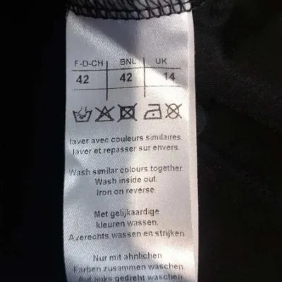 Robe de Soirée Noire Damart Chic - Neuve - Taille 42 (Extensible)