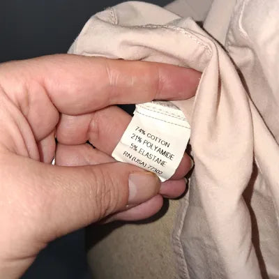 Chemisier Cintré Nude Rose beige Zara – Manches Froncées – Taille XL