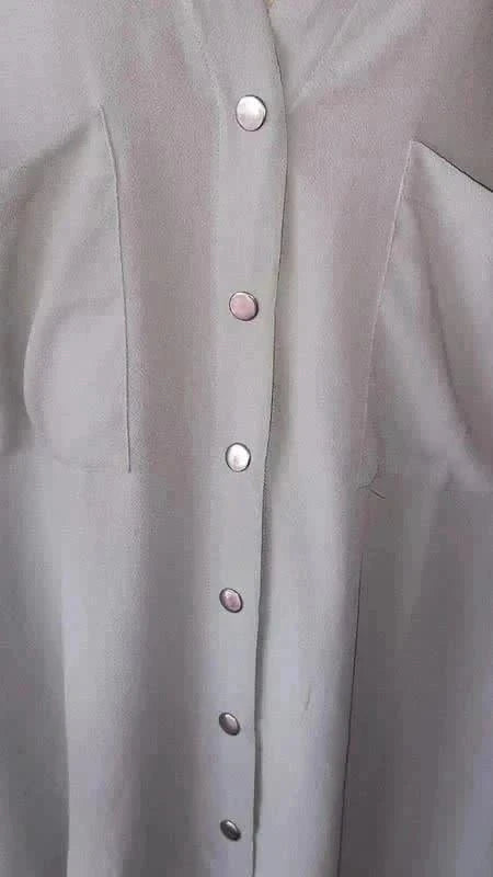 Chemise verte menthe de chez Kiabi