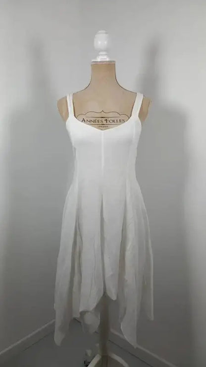 100% Cotton White Nile Dress – Bohemian Chic & Lightweight – NEW – Size 2