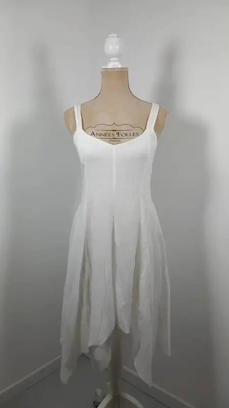 100% Cotton White Nile Dress – Bohemian Chic & Lightweight – NEW – Size 2