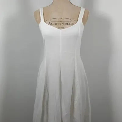 100% Cotton White Nile Dress – Bohemian Chic & Lightweight – NEW – Size 2