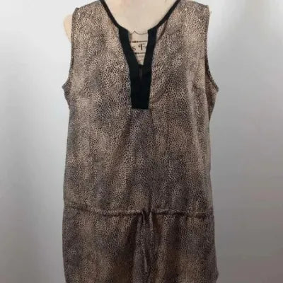 Tunique Longue Jacqueline Riu – Imprimé Animalier Chic – Taille 44 – TBE