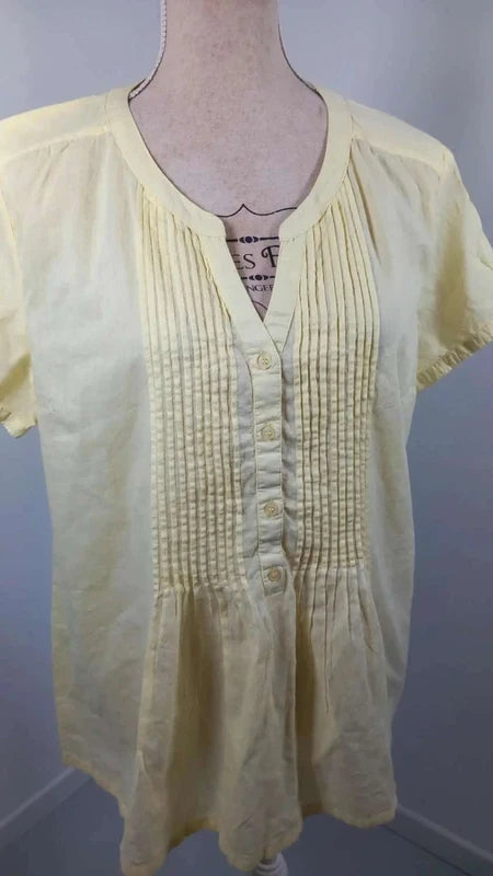 Tunique Scottage Jaune 100% Coton - Taille 6 (XXL/48)