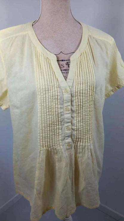 Tunique Scottage Jaune 100% Coton - Taille 6 (XXL/48)