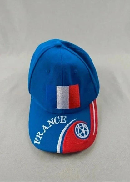 Casquette Supporteur "France" Allez les Bleus !