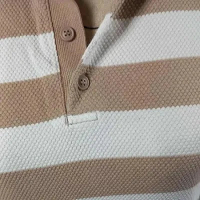 Zara Striped Polo Shirt - Chic & Timeless (Size S)