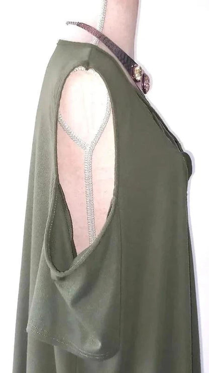 Belle tunique longue Bohoo taille 52 en kak