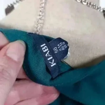 Robe bleue canard de la marque Kiabi taille 50