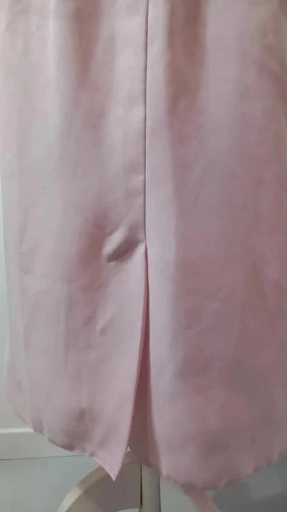 Jupe Longue rose Fluide Sixth Sense T.42