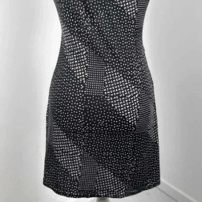 Robe Courte à Pois Cache-Cœur Made in France – Taille 38/40 – Neuve