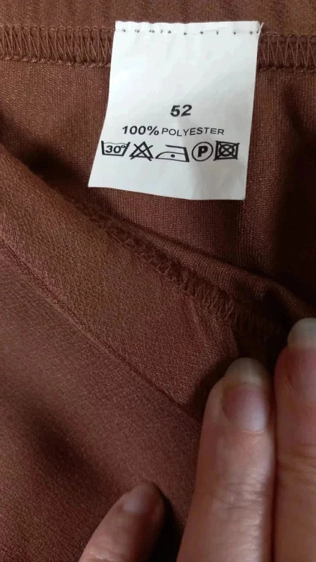 Ensemble Tunique & Pantalon T52 Neuf - Couleur brun/marron & Imprimé