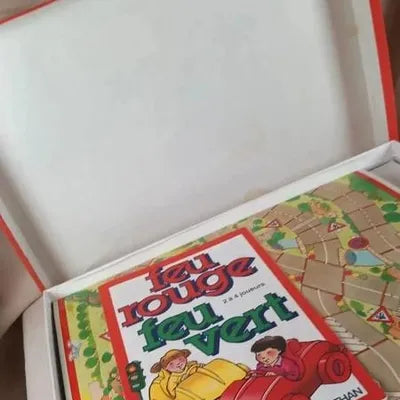 Vintage Nathan Educational Game – Red Light, Green Light – 1987 – Complete